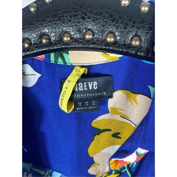 Maeve Anthropologie floral button down dress - Picture 6 of 6